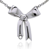 Large Tied Ribbon Necklace TNC337