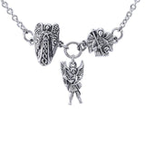 Uriel Michael Gabriel Archangel Silver Necklace TNC384 - Jewelry