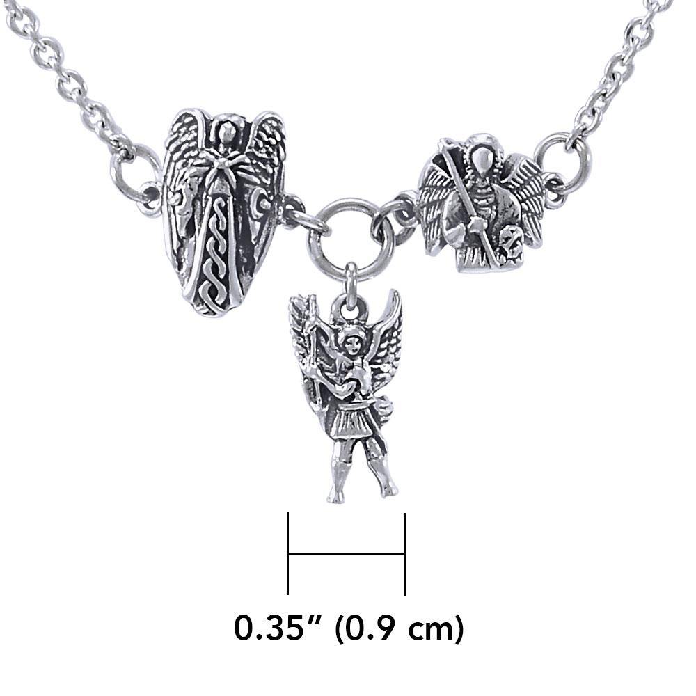 Uriel Michael Gabriel Archangel Silver Necklace TNC384 - Jewelry