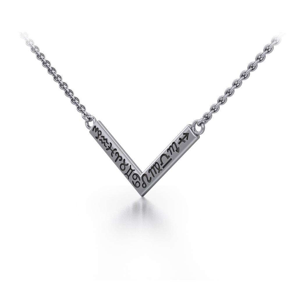 12 Zodiac Symbols Silver Necklace - Jewelry