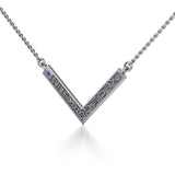 12 Zodiac Symbols Silver Necklace with round Birthstone of your choice - Jewelry