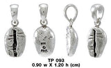 Coffee Bean Pendant TP093 - Jewelry