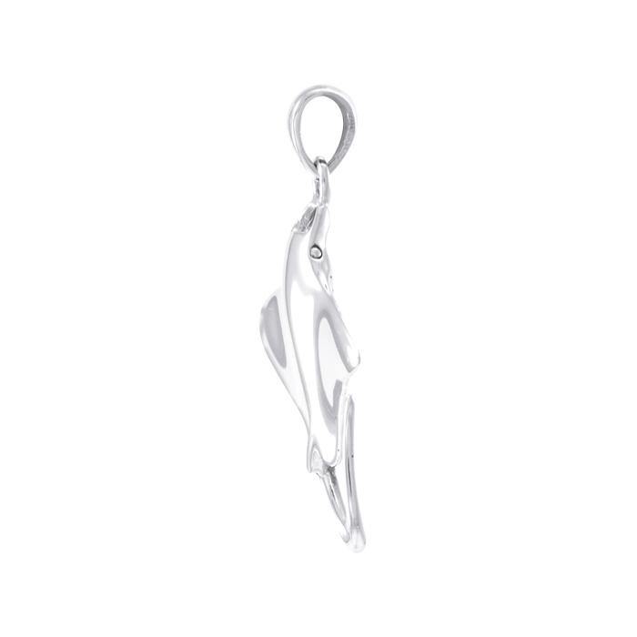 Ocean dreams as wide as the Manta Ray ~ Sterling Silver Pendant TP1004 - Jewelry