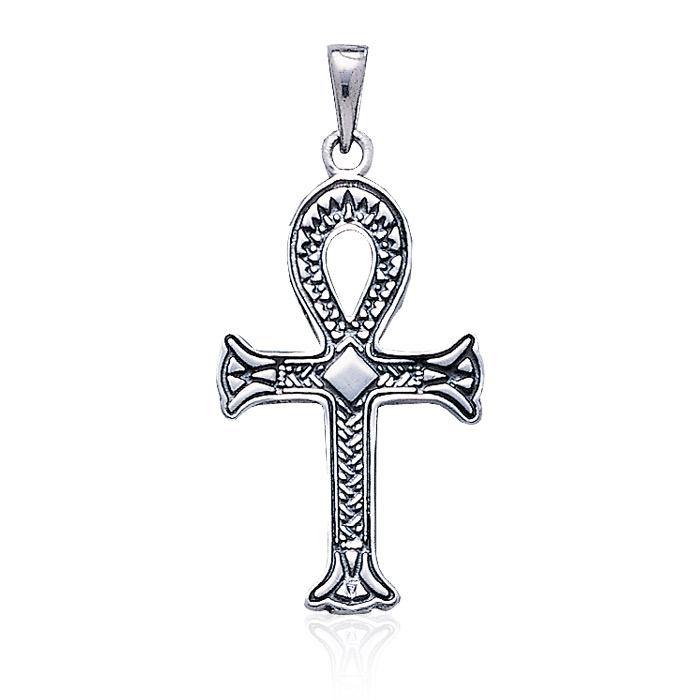 Ankh Silver Pendant TP110 - Jewelry
