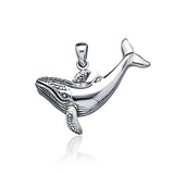 Whale Silver Pendant TP1557 - Jewelry