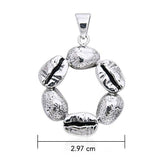Coffee Bean Pendant TP157 - Jewelry