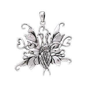 Amy Brown Blue Fairy Pendant TP1663 - Jewelry