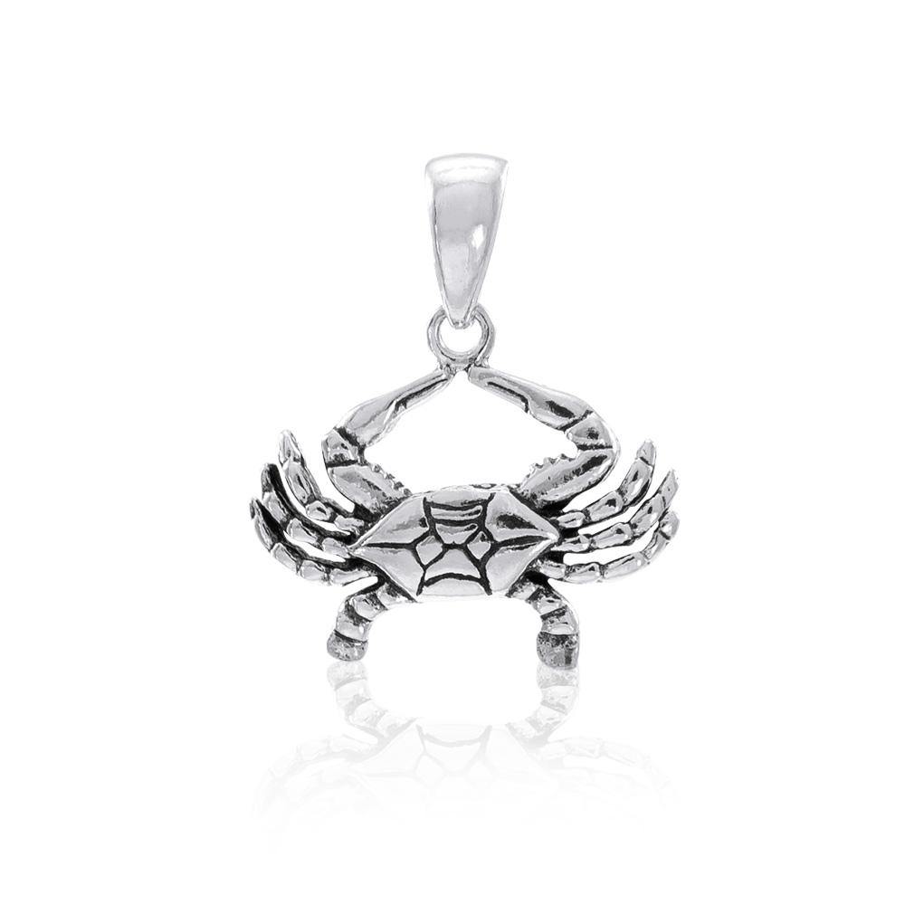 Silver Crab Pendant TP230 - Jewelry