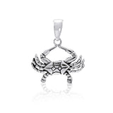 Silver Crab Pendant TP230