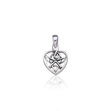 Celtic Knotwork Heart Pendant TP2700 - Jewelry