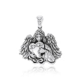 Angel Holding Heart Pendant TP2703 - Jewelry