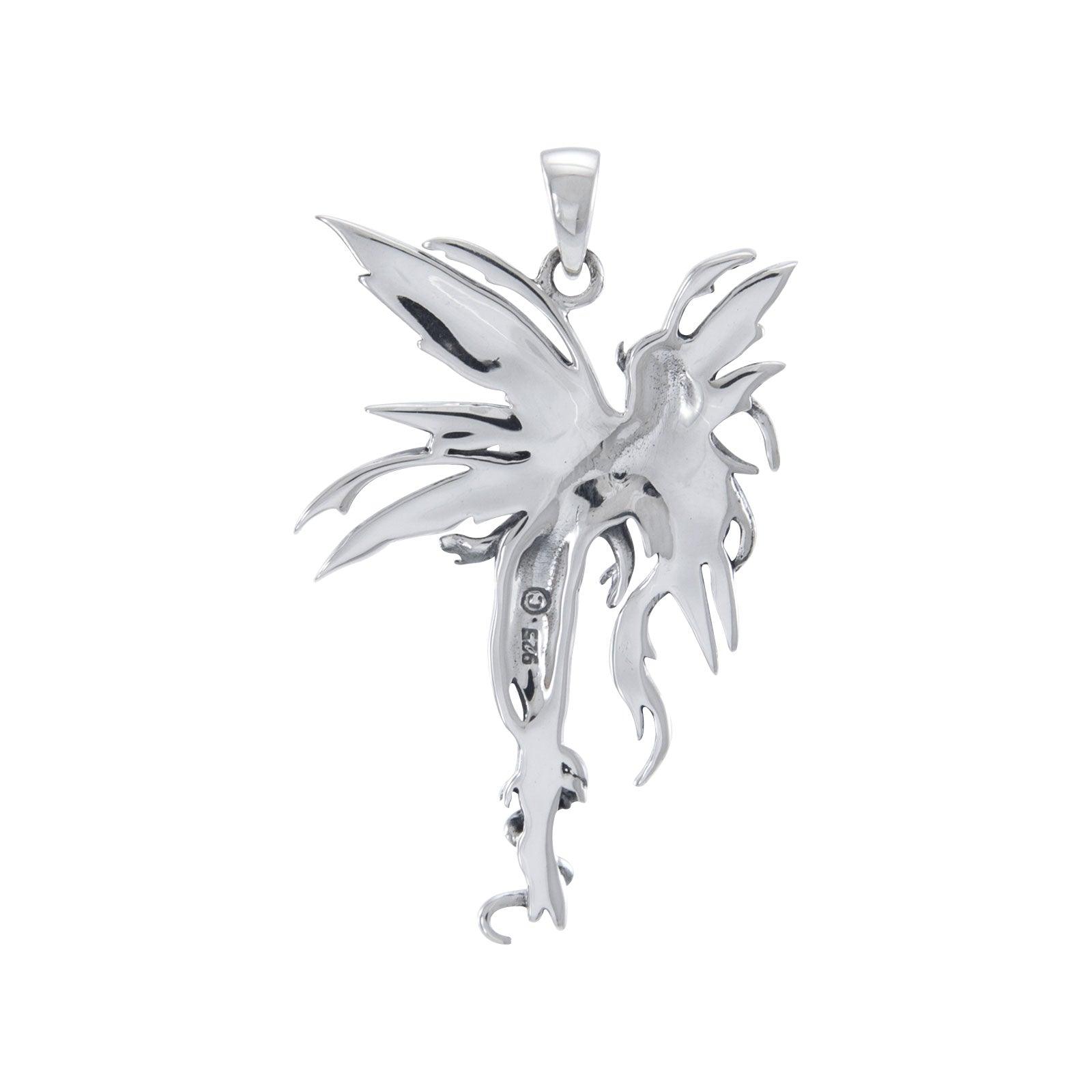 Firefly Fairy Silver Pendant By Amy Brown TP2825 - Jewelry