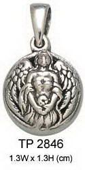 Angel Hollow Ball Pendant TP2846 - Jewelry