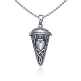 Celtic Knot Claddagh Pendulum Pendant TP2855 - Jewelry