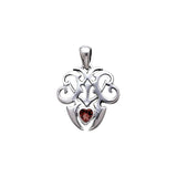 Skull Anchor Silver Pendant TP3064 - Jewelry