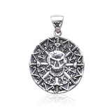 Pirate Skull Coin Pendant TP3097 - Jewelry