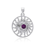Celestial Beauty Pendant with Gemstone TP3144 - Jewelry