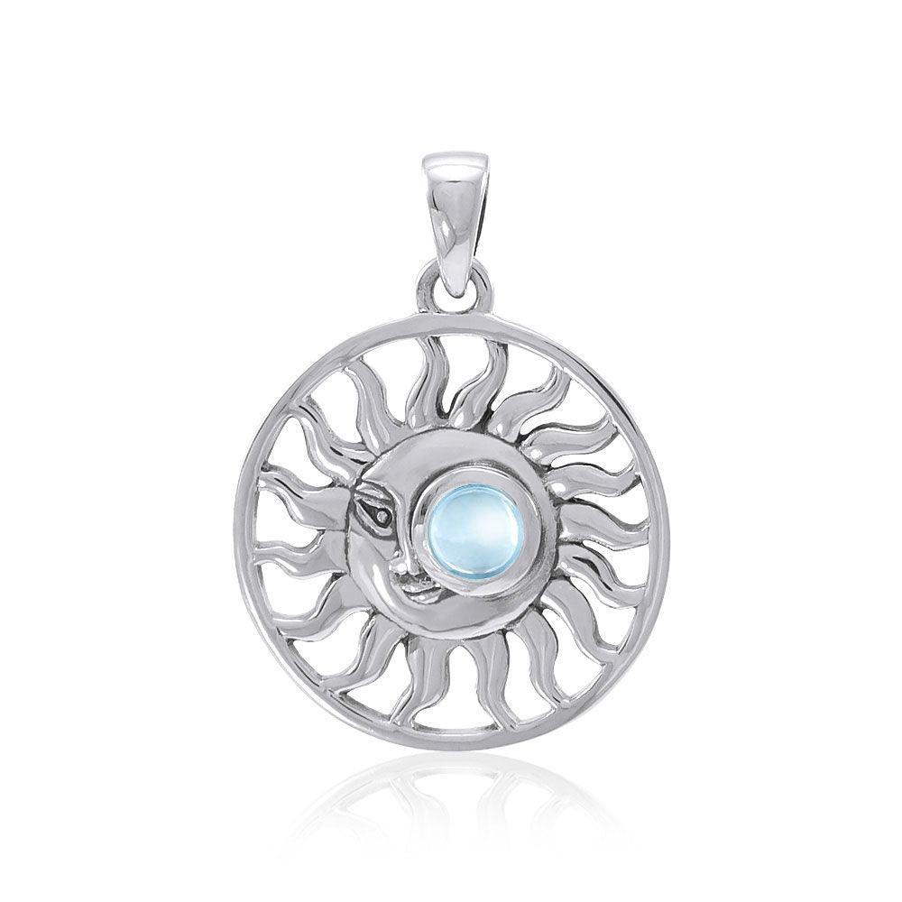 Celestial Beauty Pendant with Gemstone TP3144 - Jewelry