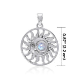 Celestial Beauty Pendant with Gemstone TP3144 - Jewelry