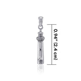 Cape May Lighthouse Silver Pendant TP3164 - Jewelry