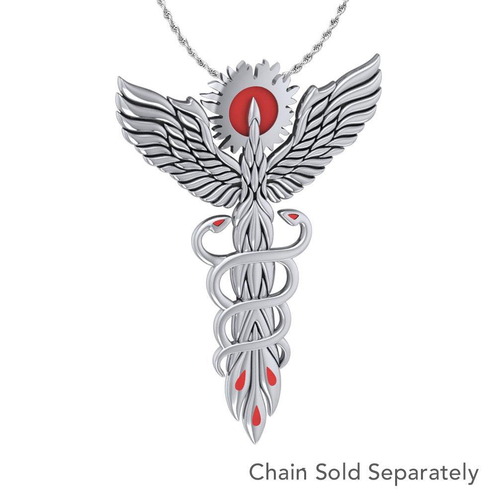 Phoenix Fire Dance Pendant TP3197 - Jewelry