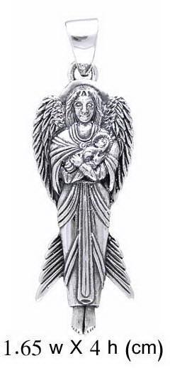 Angel of New Hope Silver Pendant TP3410 - Jewelry