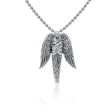 Angel of Protection Silver Pendant TP3470 - Jewelry