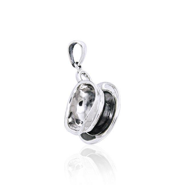Coffee Creamer Cup Silver Pendant TP348 - Jewelry