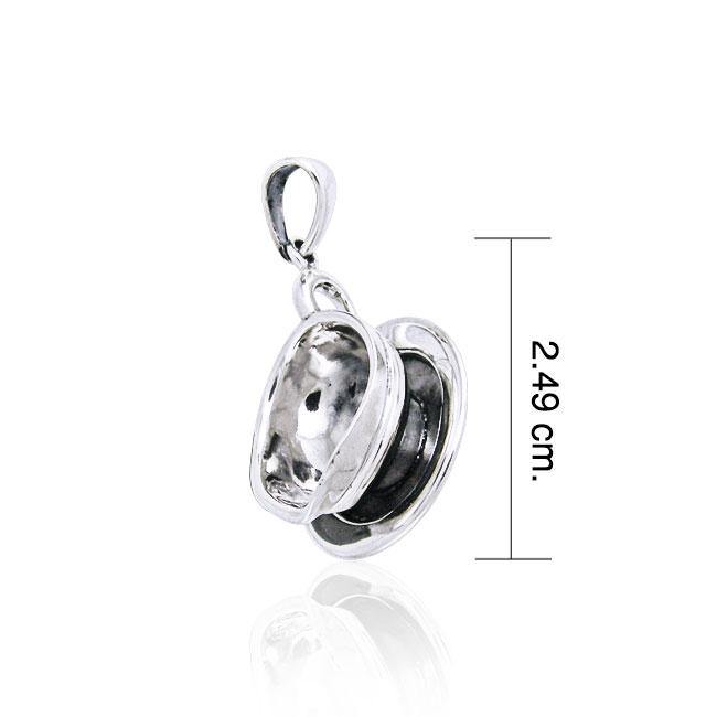 Coffee Creamer Cup Silver Pendant TP348 - Jewelry