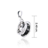 Coffee Creamer Cup Silver Pendant TP348 - Jewelry