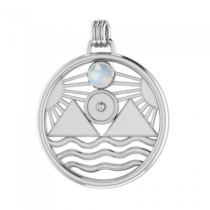 Four Elements Solar Power Pendant TP3576 - Jewelry