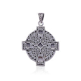 Celtic Cross Spiral Pendant TP478 - Jewelry