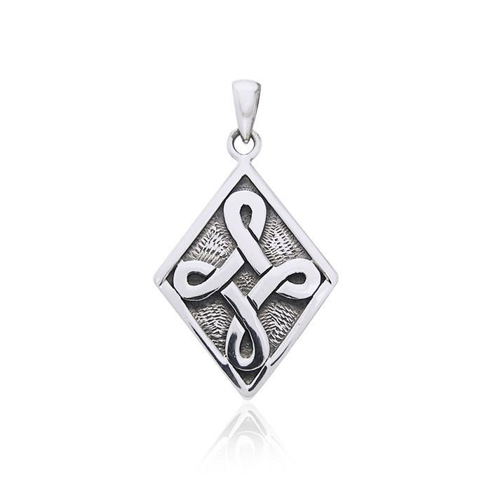 Quaternary Knot Pendant TP553 - Jewelry