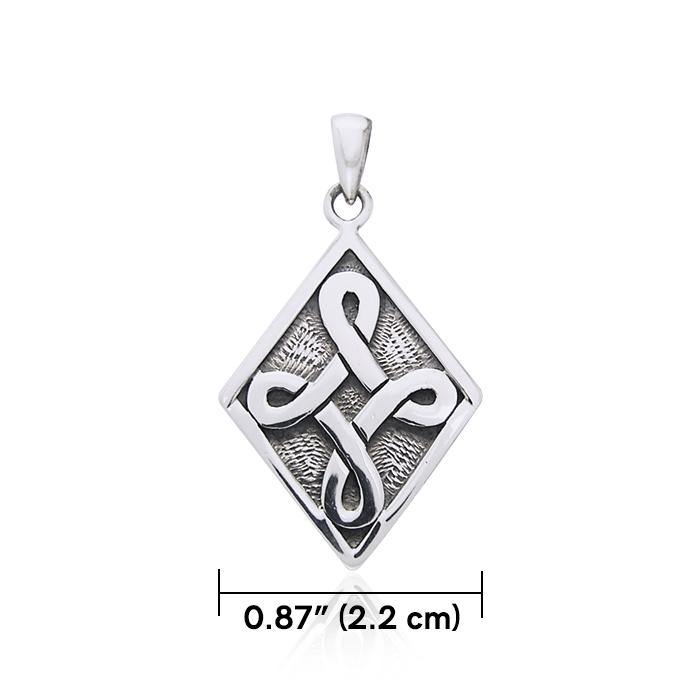 Quaternary Knot Pendant TP553 - Jewelry