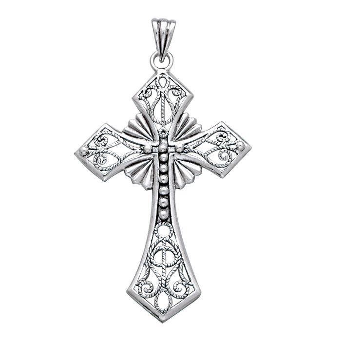Medieval Cross Pendant TP640 - Jewelry