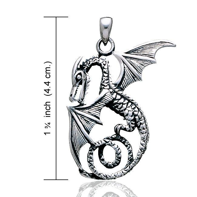 Sea Dragon Silver Pendant TP880 - Jewelry