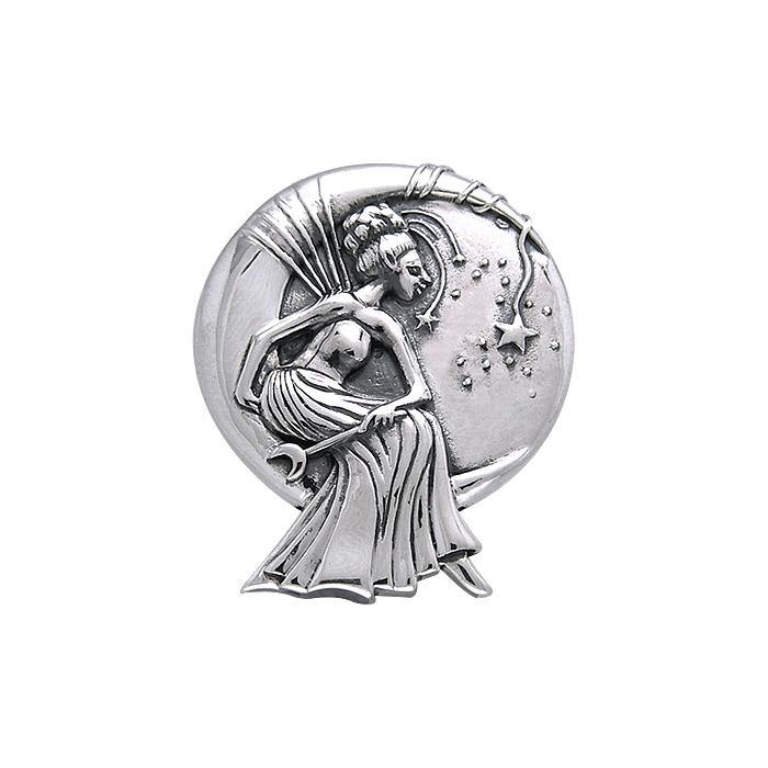 Moon Queen Fairy Silver Pendant TPD004 - Jewelry