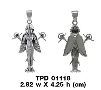 Oberon Zell Goddess Lillith Silver Pendant TPD1118 - Jewelry