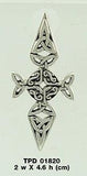 Celtic Cross Silver Pendant TPD1820 - Jewelry