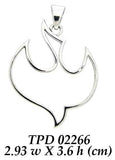 Dove Sterling Silver Pendant TPD2266 - Jewelry