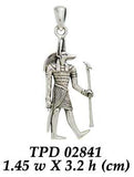 Anubis Egyptian Silver Pendant TPD2841
