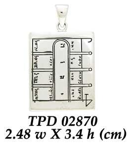 First Pentacle of the Moon Solomon Seal Pendant TPD2870 - Jewelry