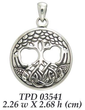 Find your solace in the Tree of Life ~ Sterling Silver Jewelry Pendant TPD3541 - Jewelry