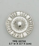 Beautiful I am an Amazing Good Luck Generator Silver Large Empower Coin TPD3732 - Jewelry