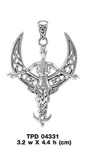 Celtic Moon Goddess Pendant TPD4331 - Jewelry