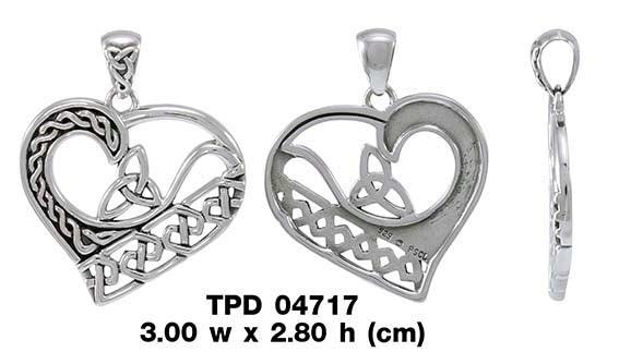 Celtic Heart Pendant TPD4717 - Jewelry