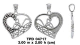 Celtic Heart Pendant TPD4717 - Jewelry