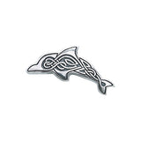 Celtic Knots Silver Dolphin Pendant TPD084 - Jewelry