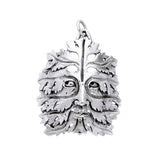 Oberon Zell Bamberg Green Man Silver Pendant TPD1019 - Jewelry