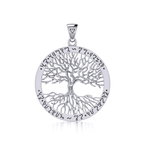 Mickie Mueller Theban Tree of Life Sterling Silver Pendant TPD1043